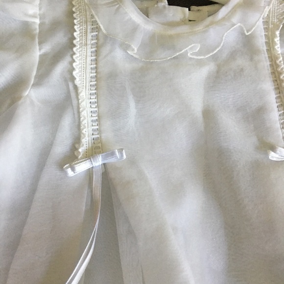 Christening Gown and matching Bonnet - Picture 5 of 7